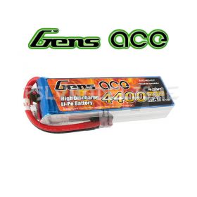 GA-B-35C-4500-4S1P Gens ace 4500mAh 22.2V 35C 4S1P Lipo Multirotor